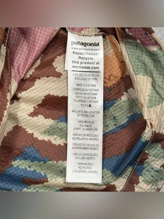 Patagonia Houdini Jacket Women’s Small Thriving Planet Hooded Lightweight - Picture 6 of 11